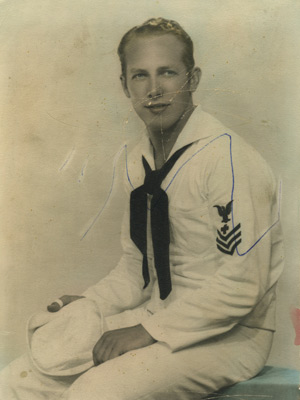 Harry Kent, 1943, Petty Officer, First Class, Hospital Apprentice