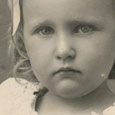 little girl circa 1910s